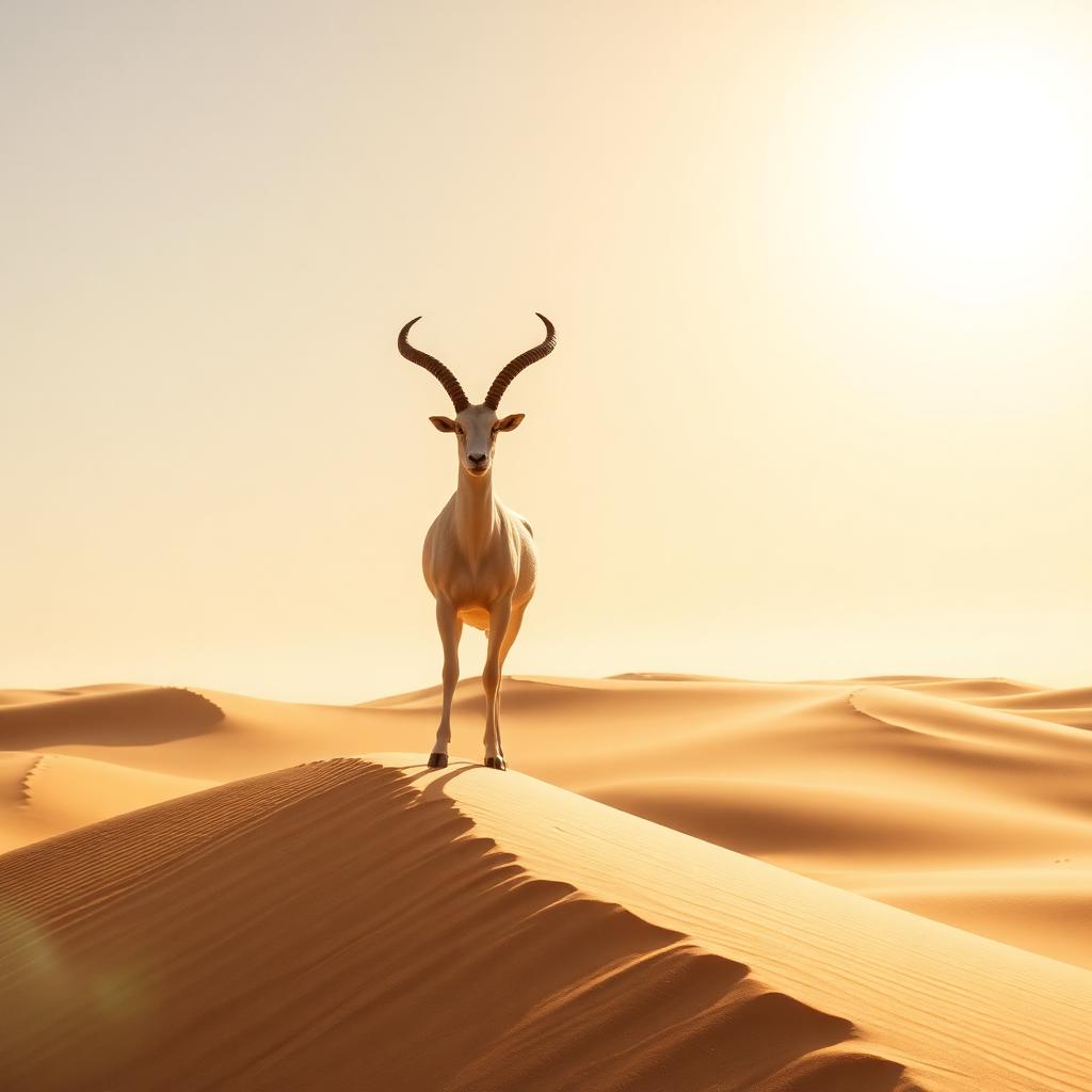 The Addax Is A Ghost Of The Sahara Sands